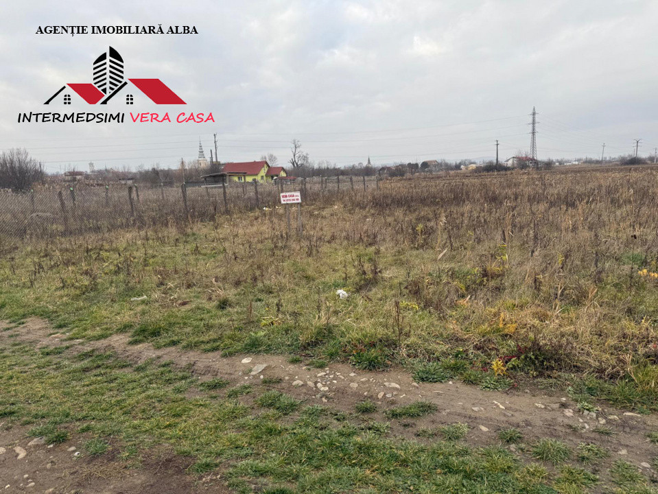 Teren intravilan de vanzare 525 mp Alba zona Unimat Centura 