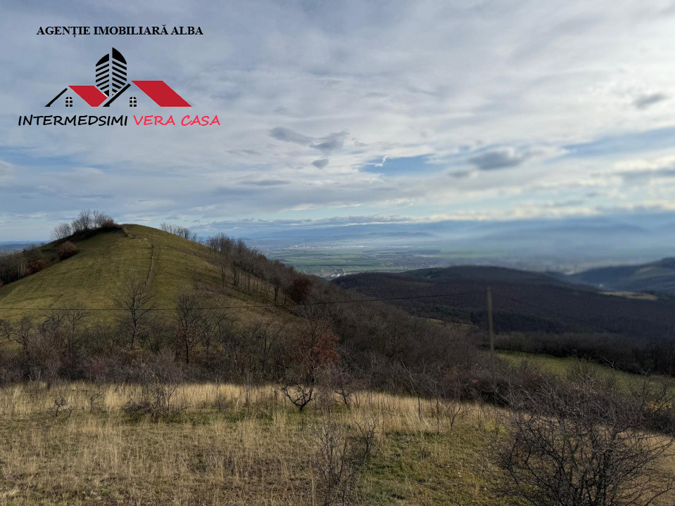 Teren extravilan de vanzare la perfiferia satului Inuri Jud Alba