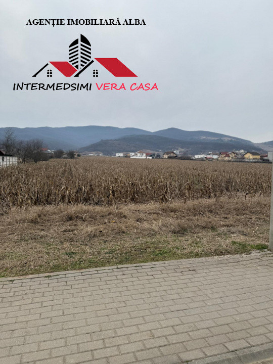 Teren intravilan de vanzare pentru Blocuri Alba - Micesti partea stanga.