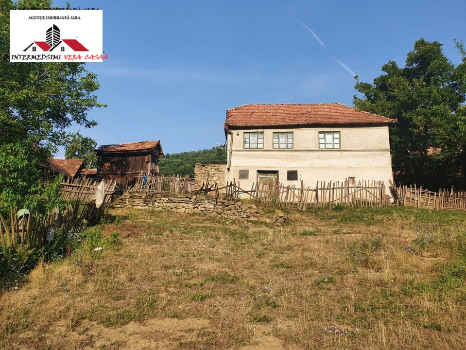 OFERTA! Casa de vanzare cu 5 hectare teren Alba iulia Inuri